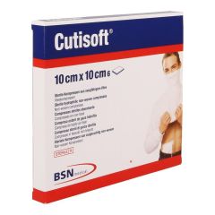CUTISOFT STER NON WOVEN 10,0X 10,0CM 6