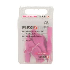 FLEXI FUCHSIA BORSTELTJE MICRO FINE INTERDENTAAL 6