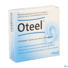 OTEEL OORDRUPPELS FIOL 10X0,45ML HEEL