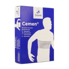 CEMEN GORDEL BORSTKAS MAN WIT T3