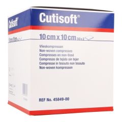 CUTISOFT STER NON WOVEN 10,0X 10,0CM 50X2
