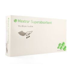 MEXTRA SUPERABSORBENT NF 10,0X20,0CM 10 610720