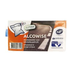 ALCOWISE ALCOHOLTESTER EENMALIG GEBRUIK