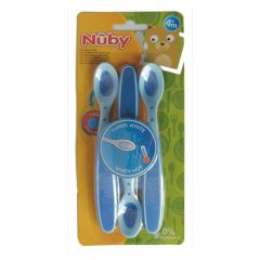 NUBY CL LEPEL WARMTEGEVOELIG ZACHT +3M ROZE