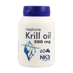 SORIA NEPTUNE KRILL OIL 500MG POT PARELS 60