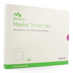 MEPILEX BORDER FLEX VERB 15X15CM 5 595400