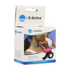 NAQI K ACTIVE TAPE CLASSIC ZWART 50MMX5M