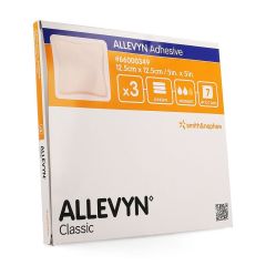 ALLEVYN ADH VERB HYDROCEL. 12,5X12,5CM 3 66000349