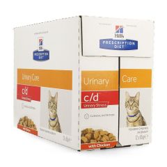 PRESCRIPTION DIET FELINE C/D STRESS CHICKEN 12X85G