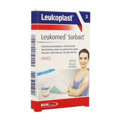 LEUKOMED SORBACT 5CMX7,2CM 3 LEUKOPLAST