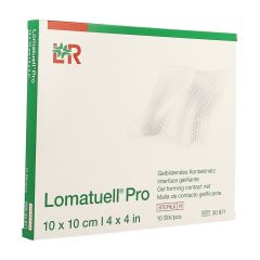LOMATUELL PRO KOMPRES STER 10X10CM 10 30871