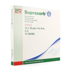 SUPRASORB G KOMPRES NEW 10X 10CM 5 33631
