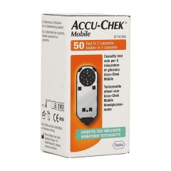 ACCU CHEK MOBILE TEST CASSETTE 50 TESTS 7141254171
