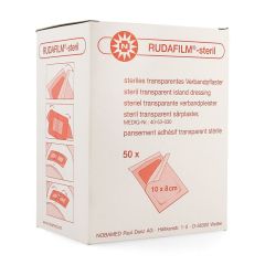 NOBA RUDAFILM STERIEL TRANSP 10CMX 8CM 50 9280322