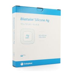 BIATAIN SILICONE AG 10CMX10CM 5 39637