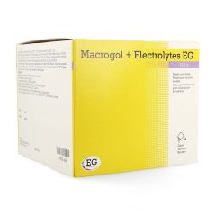 MACROGOL+ELECTROLYTES EG 13,7G PDR SACH 40