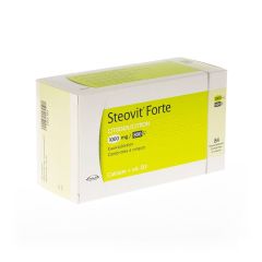 STEOVIT FORTE 1000MG/800IE KAUWTABL 84
