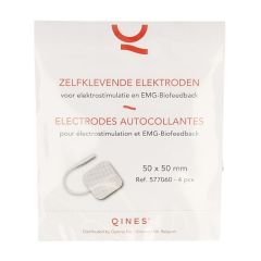 ELEKTRODE ZELFKLEVEND STANDAARD 5X5CM 4