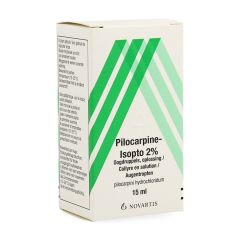 PILOCARPINE-ISOPTO 2 % COLLYRE 15ML
