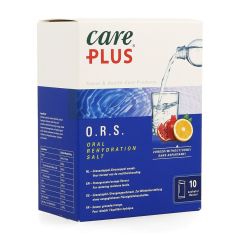 CARE PLUS ORS POMEGRANATE ORANGE ZAKJE 10X5,3G