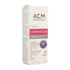 DEPIWHITE M CREME BESCHERM.GETINT SPF50+ TUBE 40ML