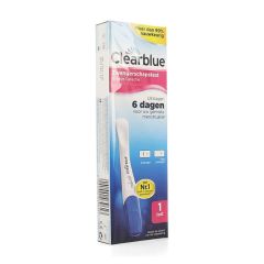 CLEARBLUE EARLY VISION STICK ZWANGERSCHAPSTEST 1