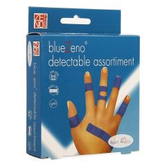 BLUEZENO PLEISTER DETECTABLE ASSORTMENT 40