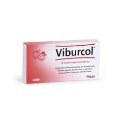 VIBURCOL NF SUPPO 12 HEEL