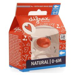 DIFRAX FOPSPEEN NATURAL 0-6M I LOVE