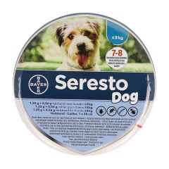 SERESTO DOG 1,25G +0,56G HALSBAND < 8KG