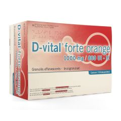 D-VITAL FORTE SINAAS 1000MG/880IE ZAKJES 90