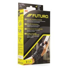 FUTURO DUIMSPALK DELUXE ZWART L-XL 16,5-20,3CM