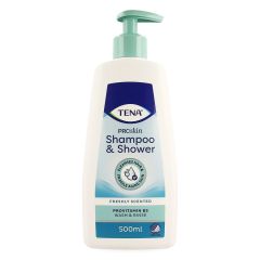 TENA PROSKIN SHAMPOO & SHOWER 500ML