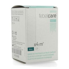 FEBELCARE HAFT ELAS. COHESIEF FIXATIEVERB. 8CMX4M