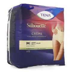TENA SILHOUETTE PLUS CREME HIGH WAIST M 12 782512