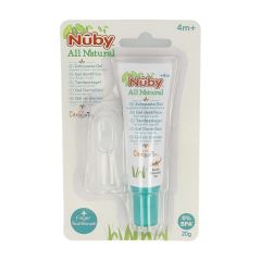 NUBY CITROGANIX TAND & TANDVLEESGEL VINGER 20G