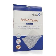 HEKAPRES ZALFKOMPRES 7,5X10CM 6