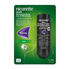 NICORETTE MINT 1MG MONDSPRAY Z/SUIKER 150