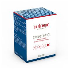 OMEGASAN 3 SOFTGELS 60 NUTRISAN