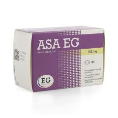 ASA 100 EG TABL MAAGSAPRESISTENT 100X100MG BLIST
