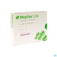MEPILEX LITE DUN VERB SIL STER 6X 8,50CM 5 284000