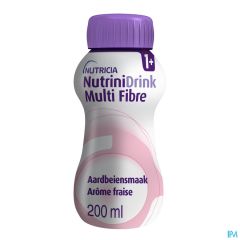 NUTRINIDRINK AARDBEI MULTI F.+12M FL 200ML 65589