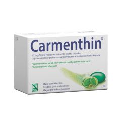 CARMENTHIN 90MG/50MG MAAGSAPRESIST. ZACHTE CAPS 84
