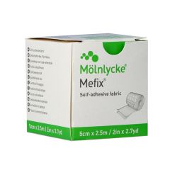 MEFIX ZELFKLEVENDE FIXATIE 5,0CMX 2,5M 1 310570