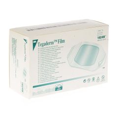 TEGADERM 3M TRANSP 6X 7CM 100 1624W