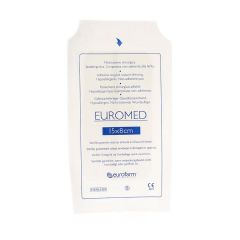 EUROMED 8X15CM 1 EILANDPLEISTER ADH STERIEL
