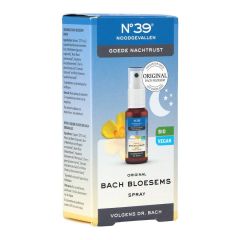 BACHBLOESEM BIO N39 NOODGEVALLEN NACHT SPRAY 20ML