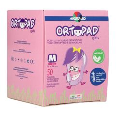 ORTOPAD FOR GIRLS MEDIUM OOGKOMPRES 50 73222