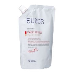 EUBOS ZEEP VLOEIBAAR ROZE REFILL 400ML