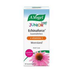 A.VOGEL ECHINAFORCE JUNIOR+VIT C FRAMBOOS TABL 80